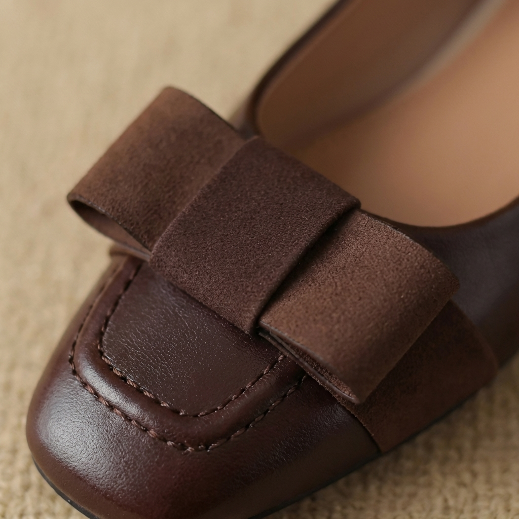 CAMILLE | Ballerines en cuir