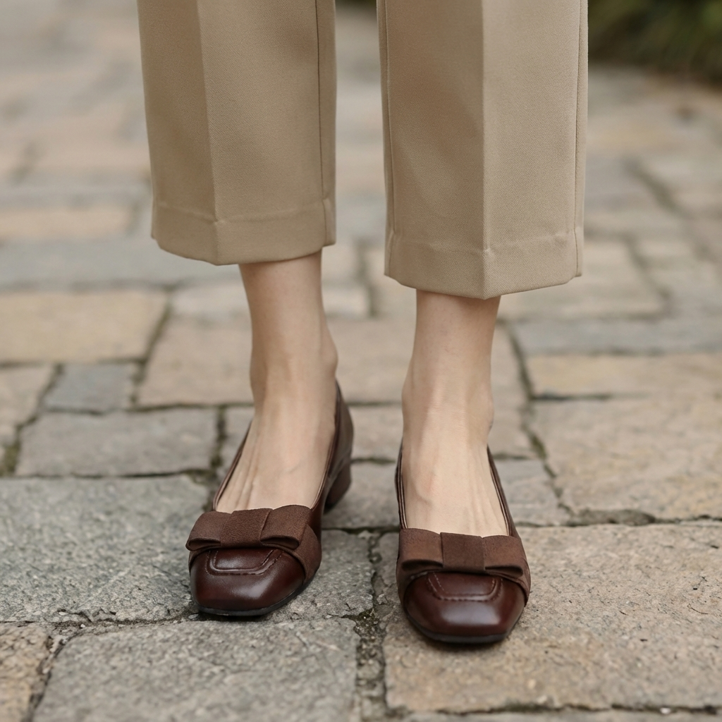 CAMILLE | Ballerines en cuir