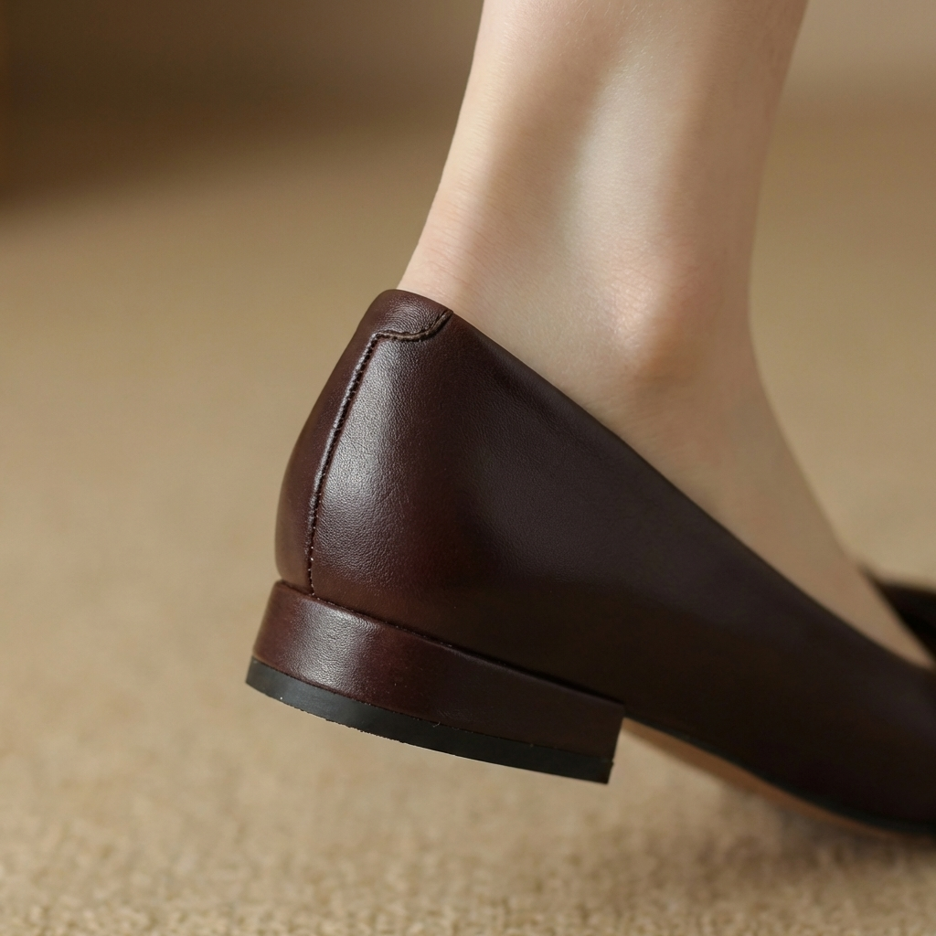 CAMILLE | Ballerines en cuir