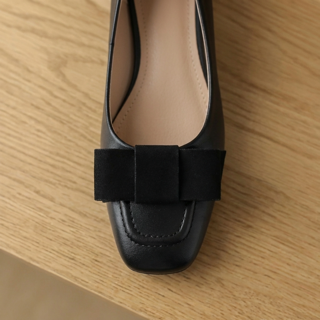 CAMILLE | Ballerines en cuir