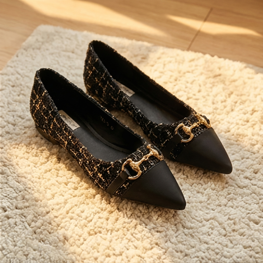 VERONA | Ballerines en Tweed
