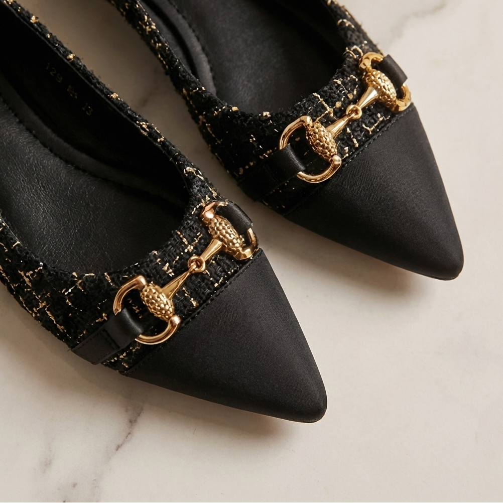 VERONA | Ballerines en Tweed