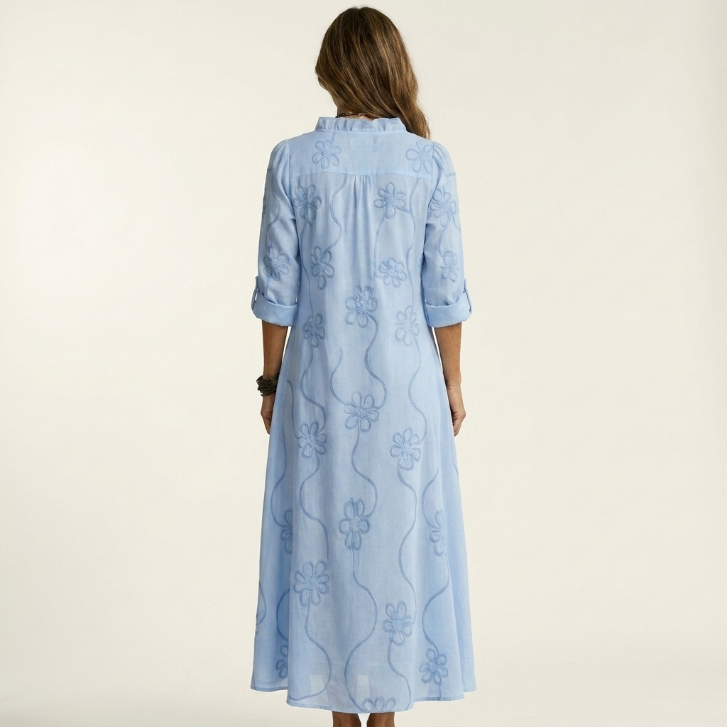 Jeanne | Robe Maxi Bohème Élégante