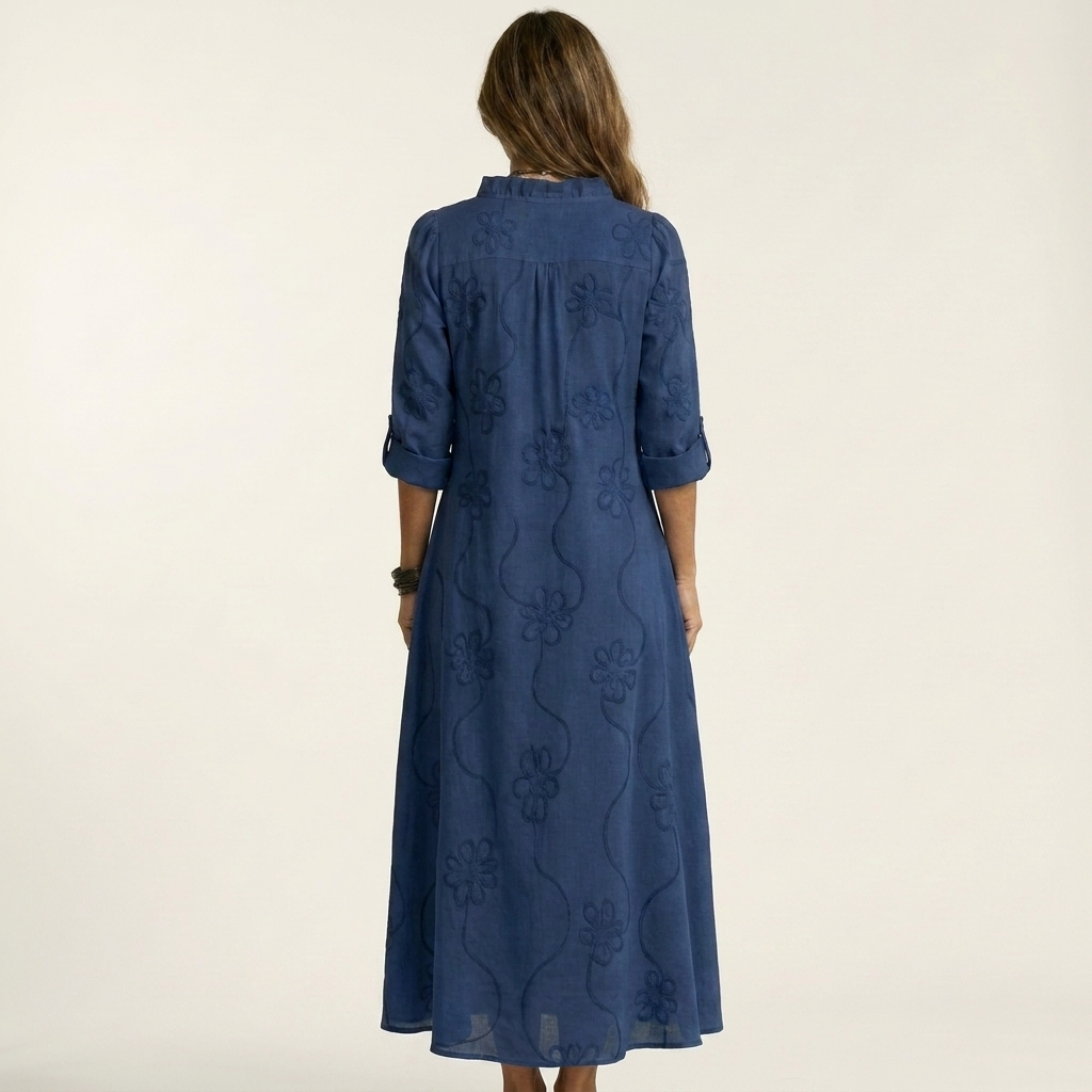 Jeanne | Robe Maxi Bohème Élégante