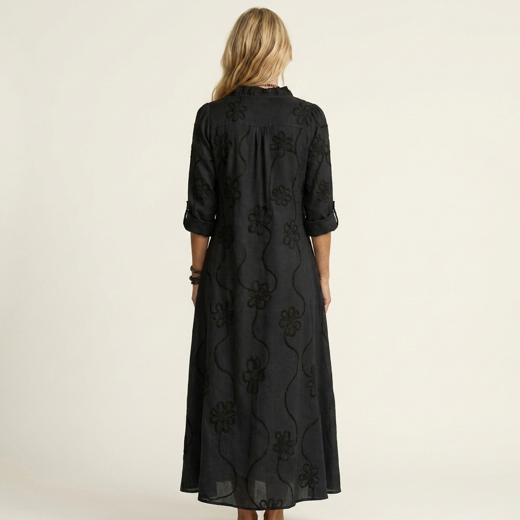 Jeanne | Robe Maxi Bohème Élégante