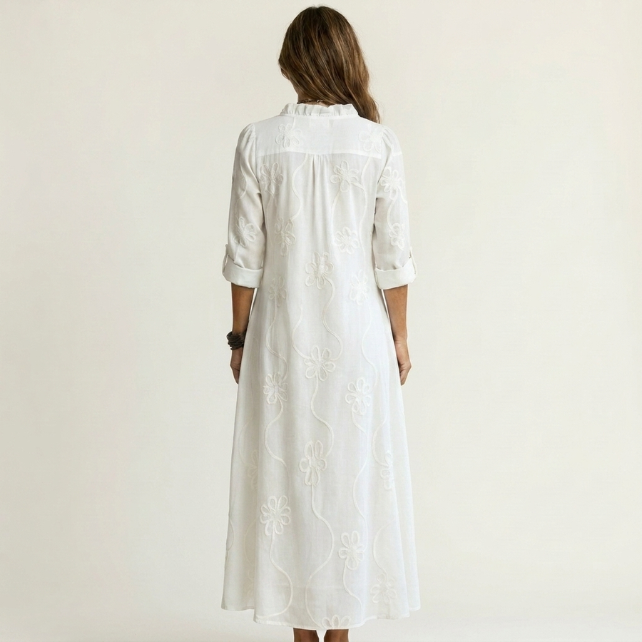 Jeanne | Robe Maxi Bohème Élégante