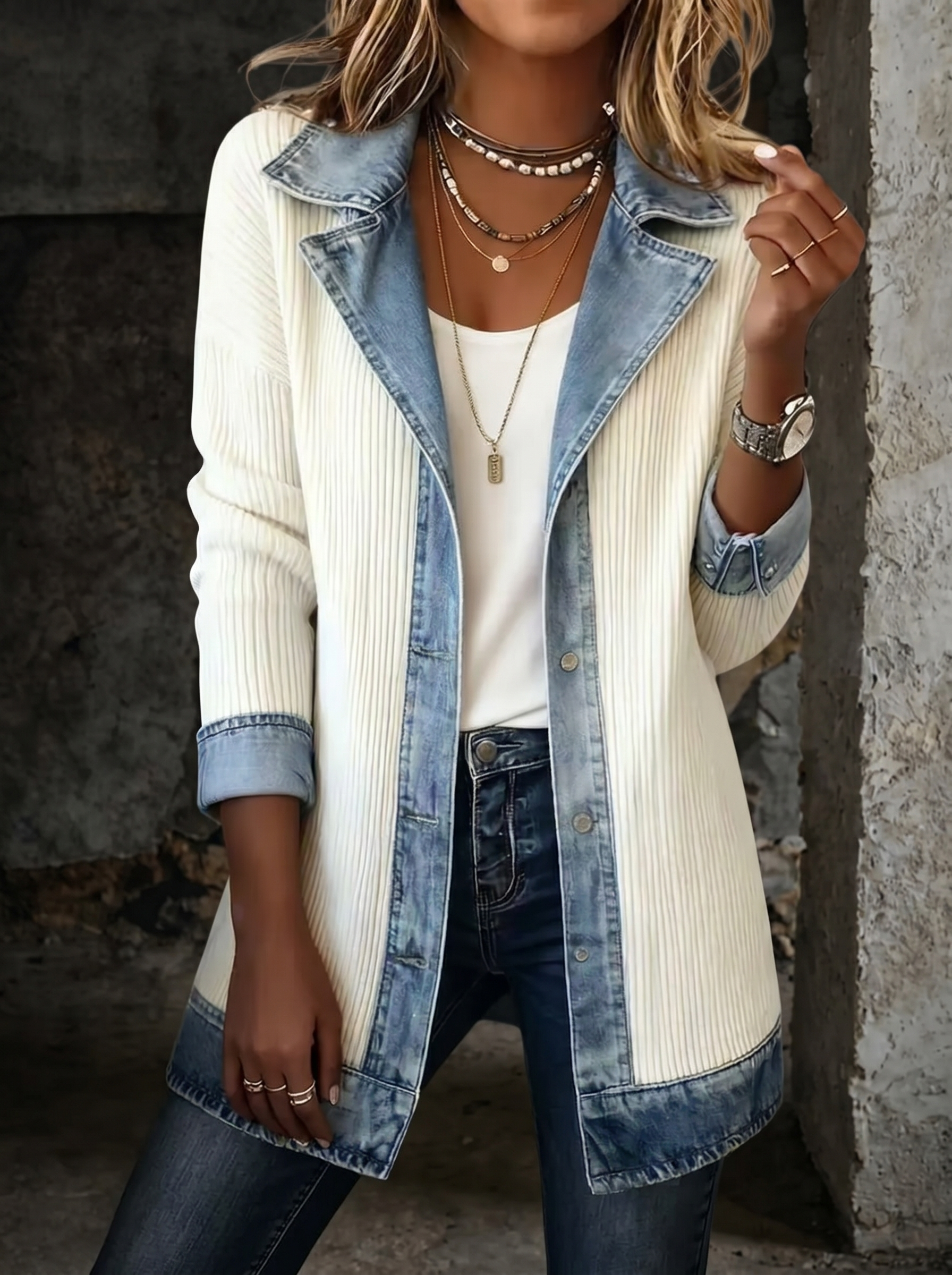 EMILIA | Veste en Jean Unisexe