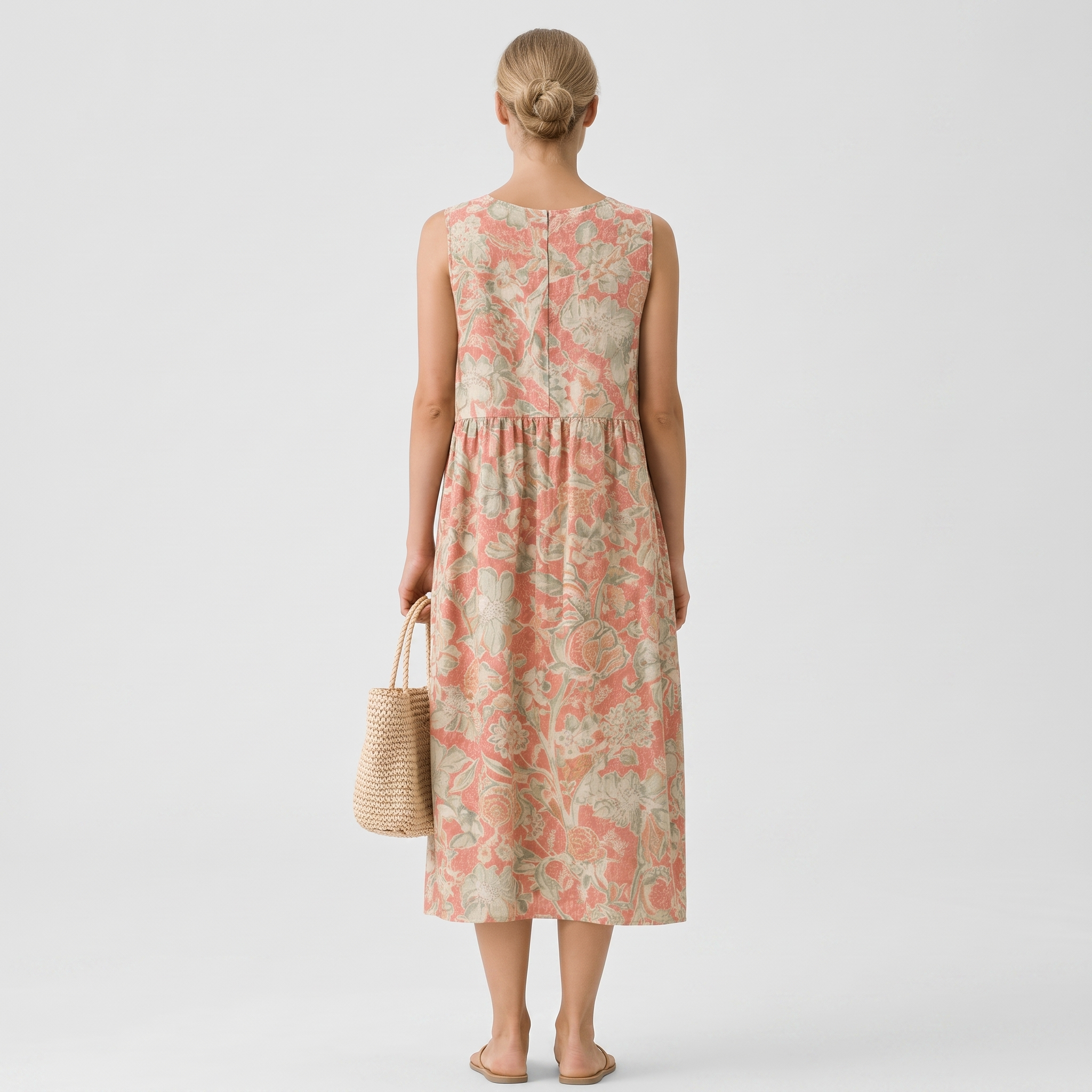 Francine | Robe Maxi Fleurie Élégante