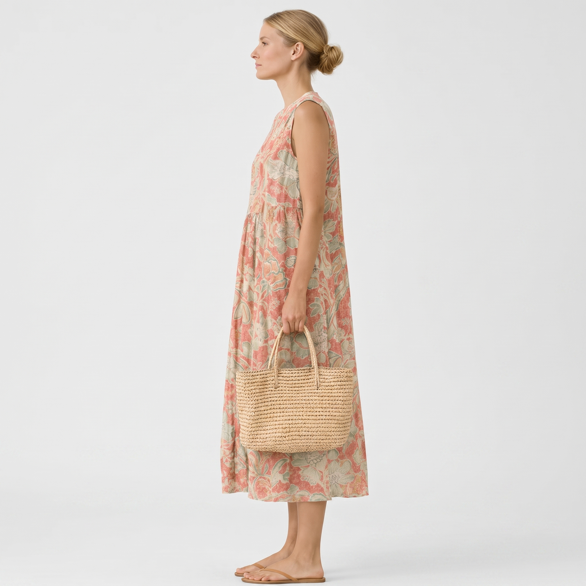 Francine | Robe Maxi Fleurie Élégante