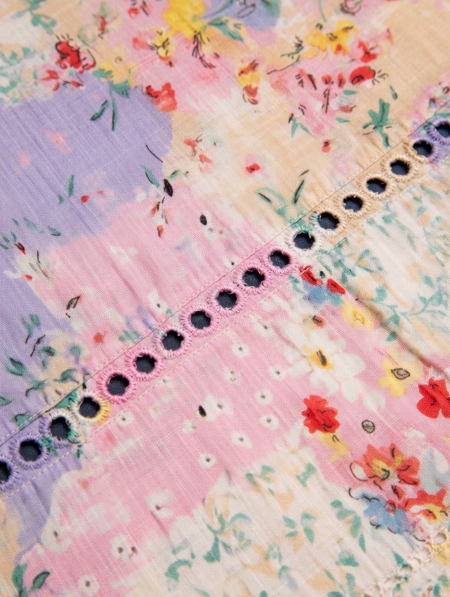 LYSIANE | Robe florale fluide au charme estival