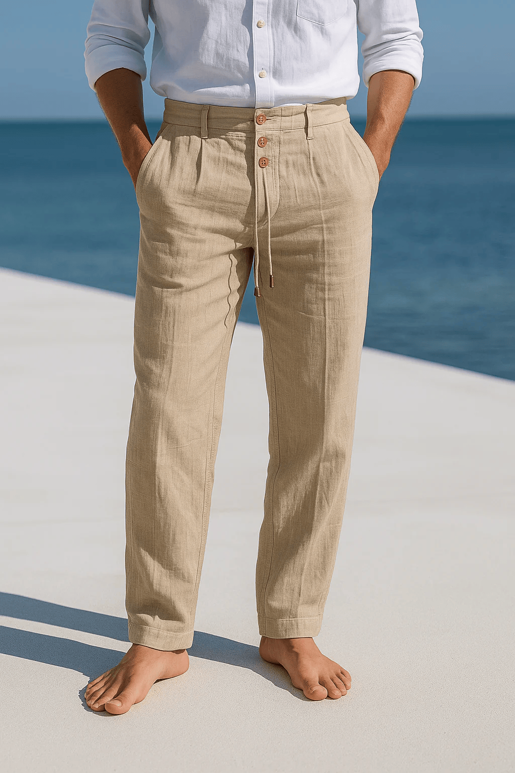Pierre | Pantalon Élégant Décontracté