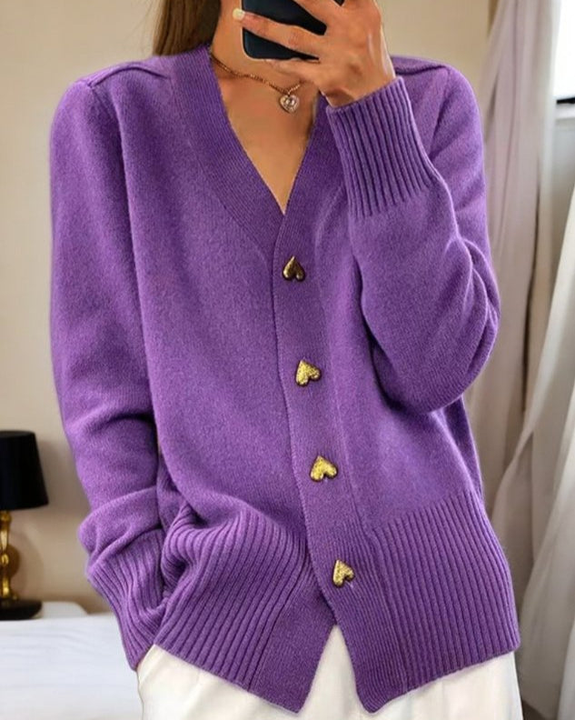 Ginette | Cardigan Douillet Élégant
