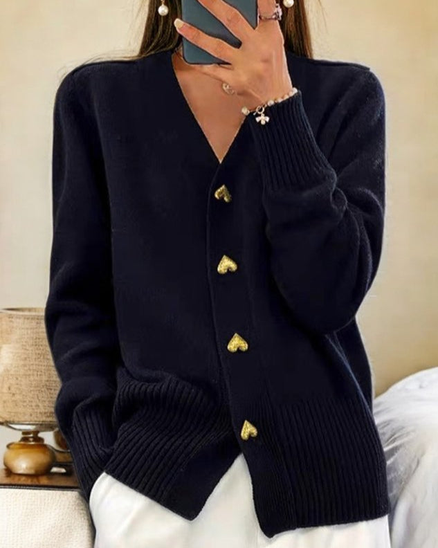 Ginette | Cardigan Douillet Élégant