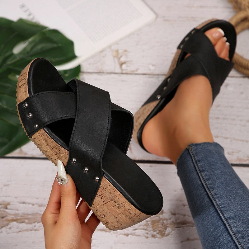 OAKLEY | Sandales Wedge Boho