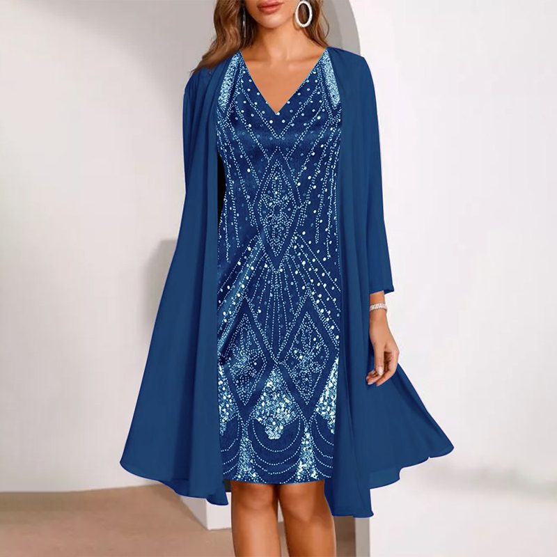 Kalie™ Élégante robe deux pièces