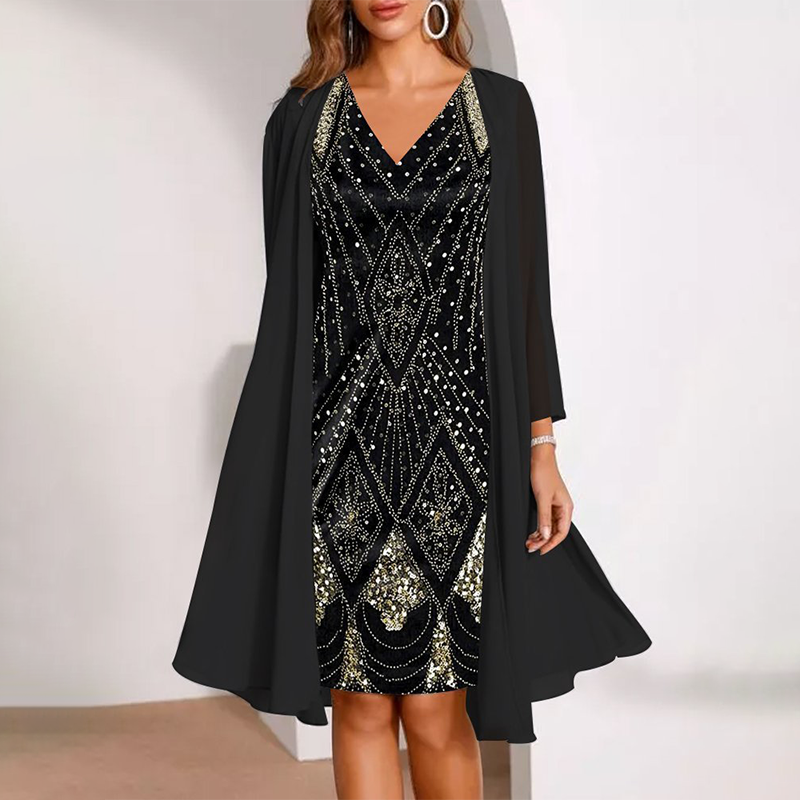 Kalie™ Élégante robe deux pièces