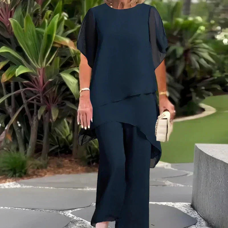 MAERYN | Ensemble élégant en chiffon