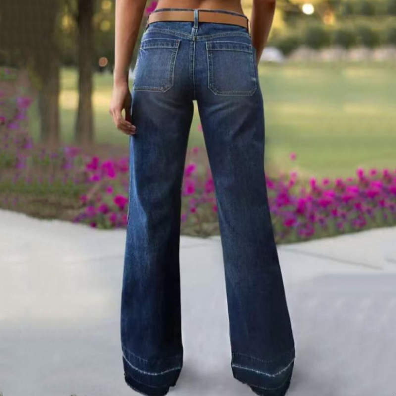 Aurevia -  Jean Large Style Vintage Femme