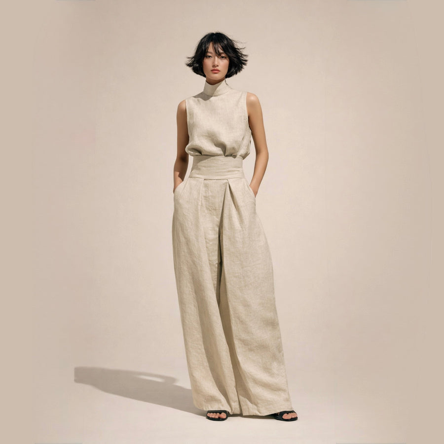 ELISA™ | Combinaison Élégante à Taille Haute