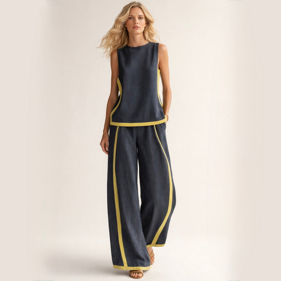 SOPHIE™ | Ensemble Élégant Avec Pantalons Amples