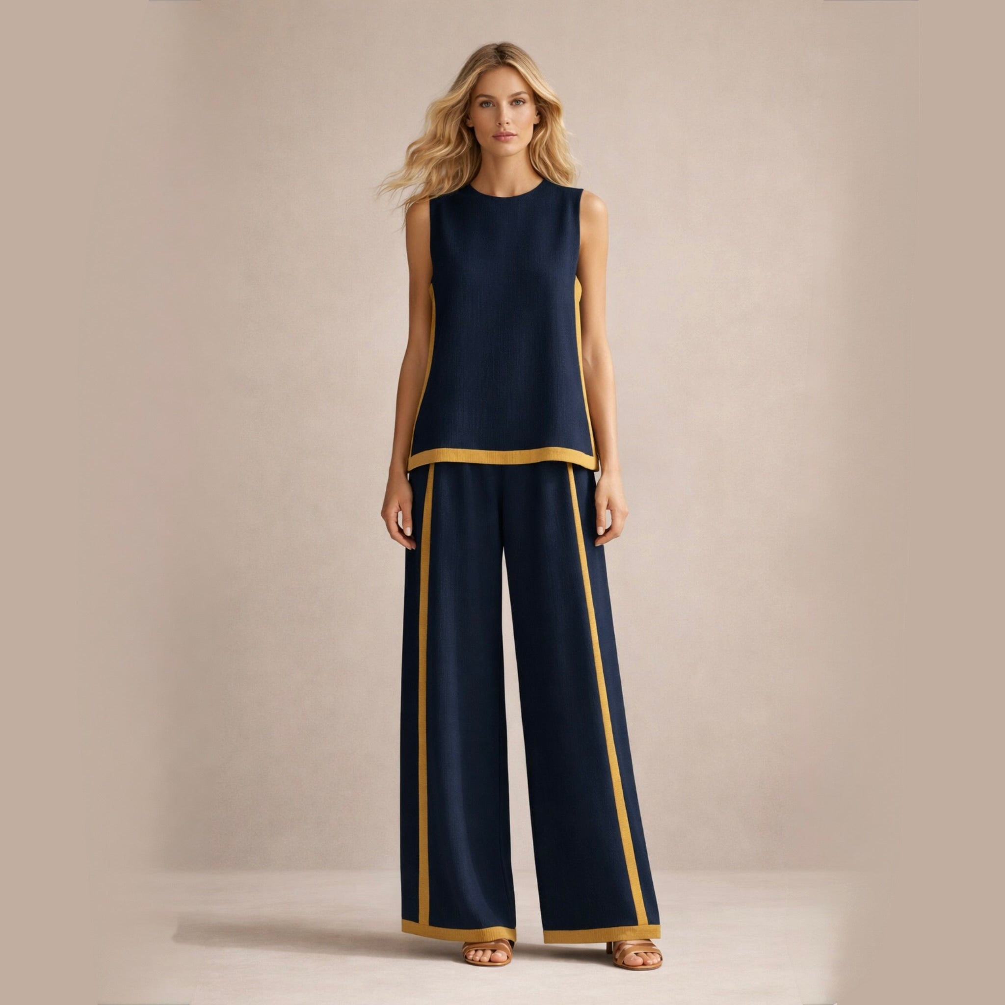 SOPHIE™ | Ensemble Élégant Avec Pantalons Amples
