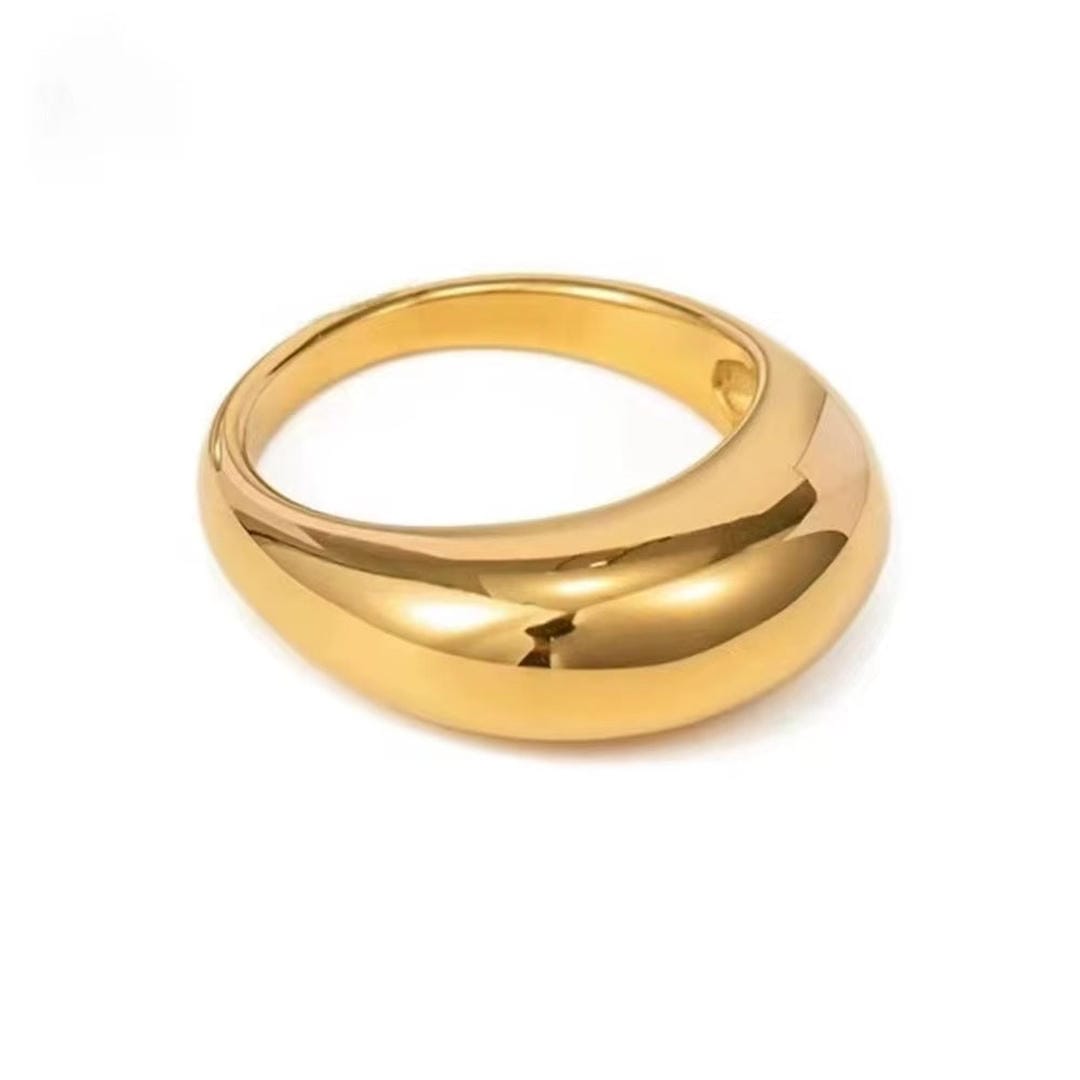 Bague Arc Doré Intemporelle
