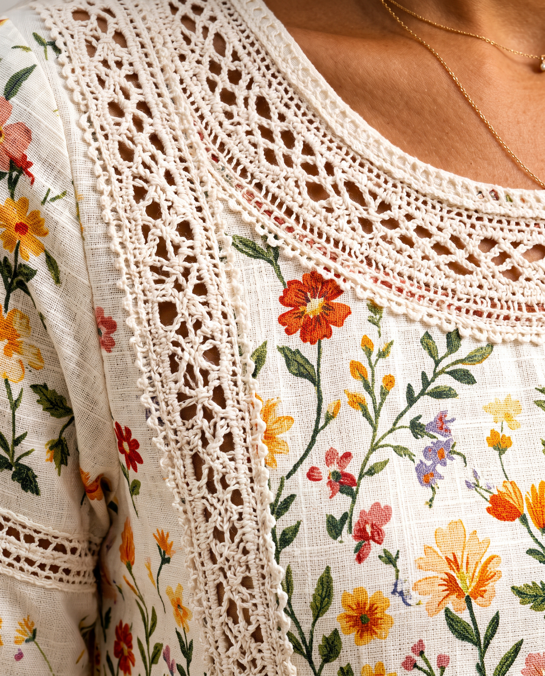 Suzette | Robe Maxi Fleurie Romantique