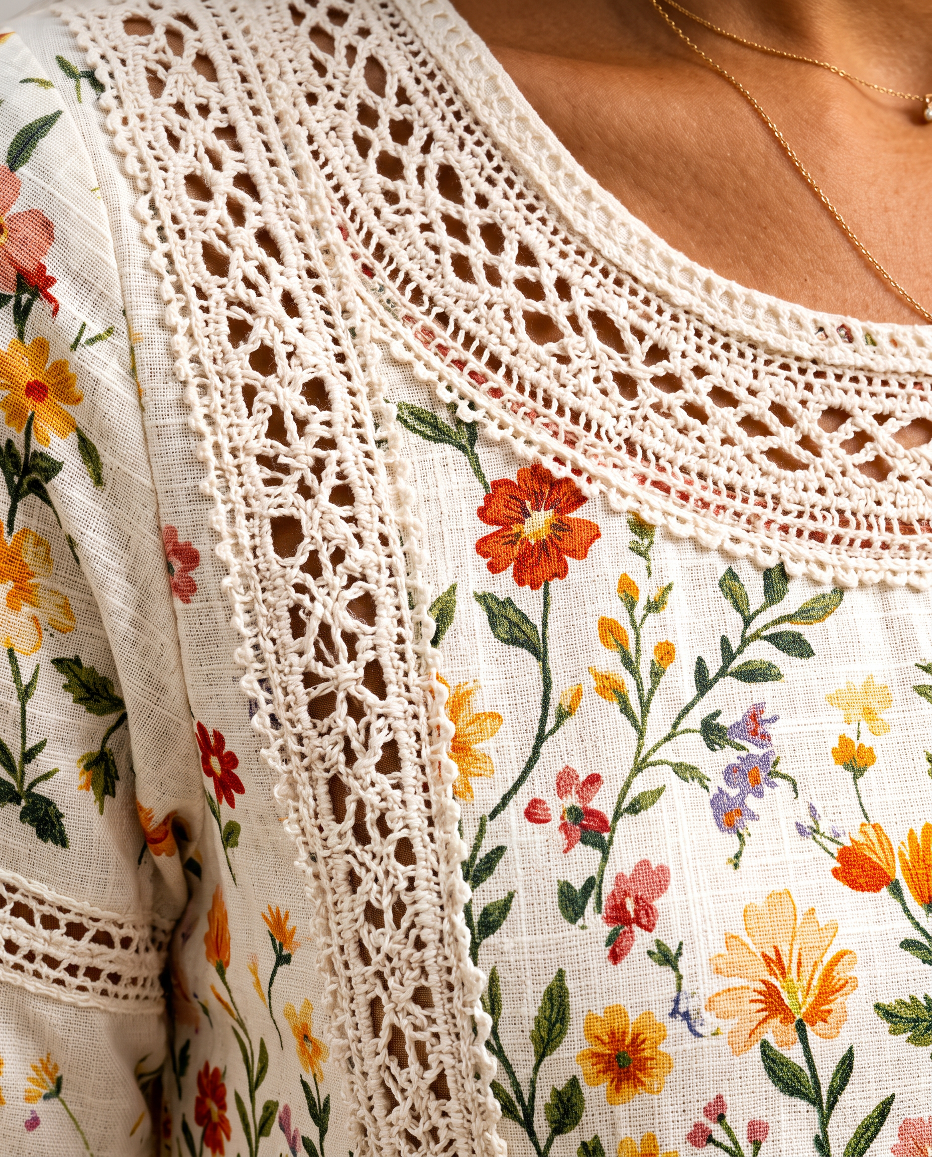 Suzette | Robe Maxi Fleurie Romantique