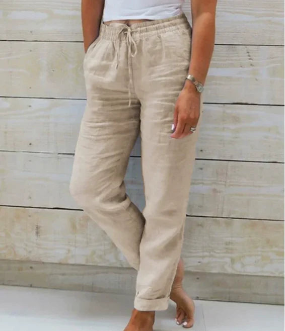 Tamina - Pantalon Décontracté avec Cordons de Serrage